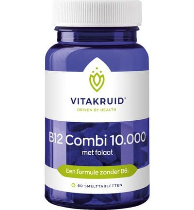 vragen Maak plaats Polijsten Vitakruid B12 Combi 10.000 met folaat - Bodily